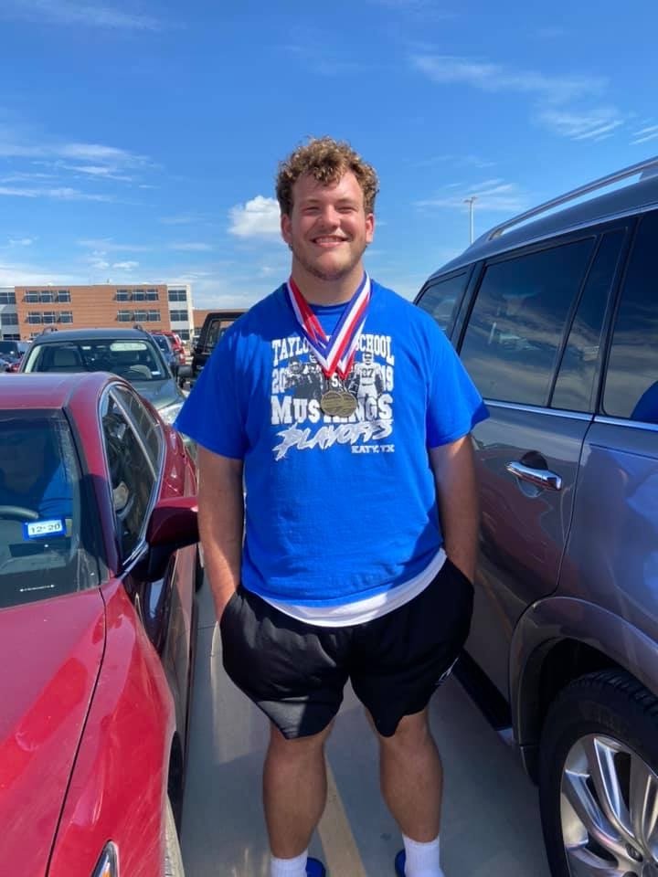 Taylor junior Bryce Foster set a meet record in the discus with a throw of 198’-0 ½” to improve on his national-best mark in the event.