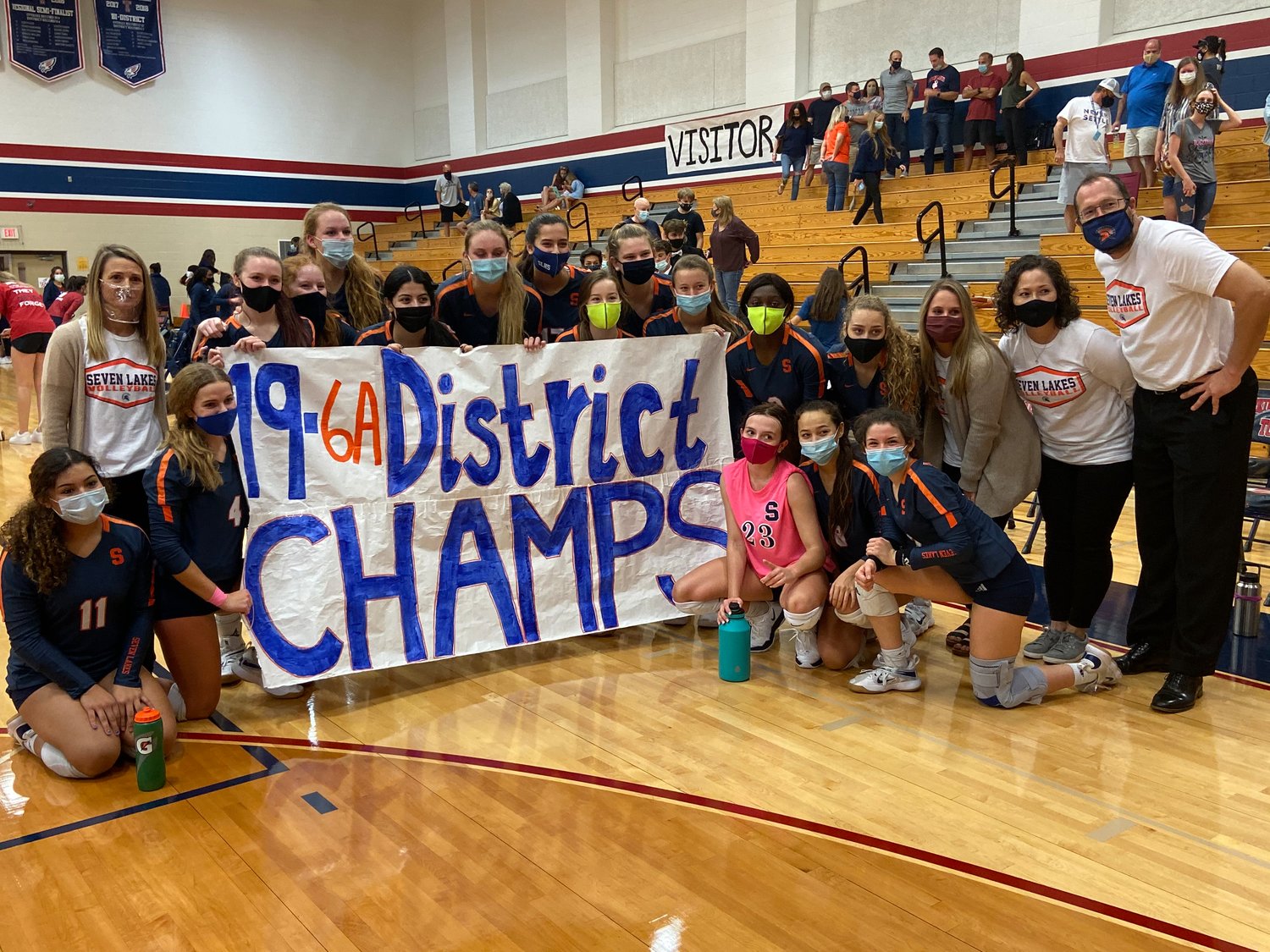 Though they easily secured their third district championship in five years, the Seven Lakes Spartans enter the playoffs coming off their first loss of the season due to a 3-1 Tompkins win on Saturday at Tompkins High.