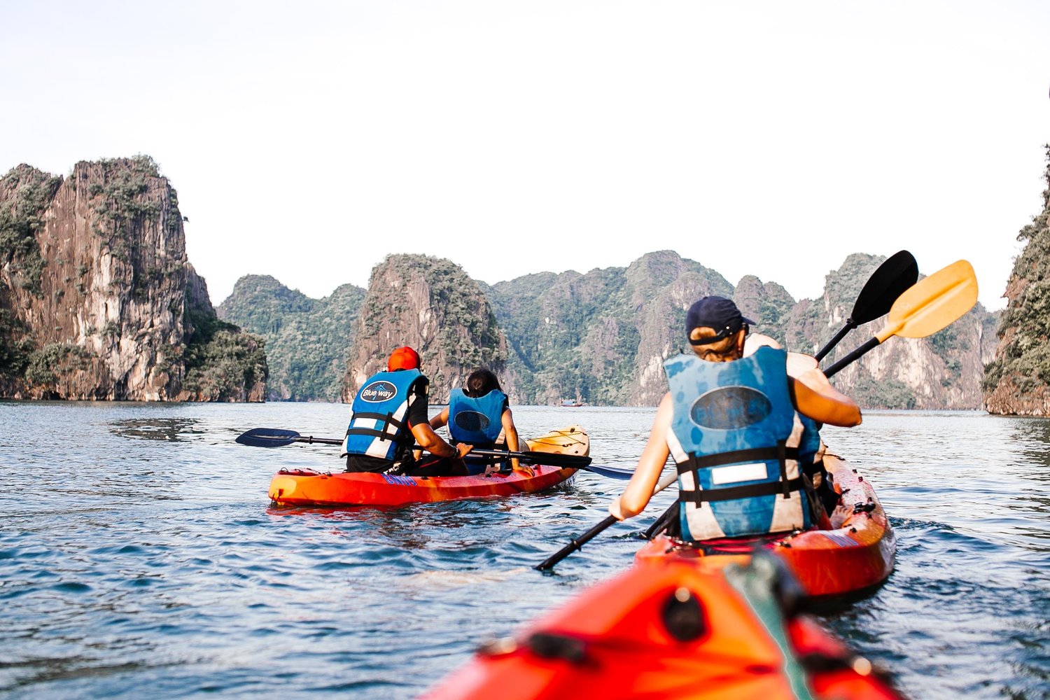 Kayaking can be a great adventure for couples - if a sometimes humorous adventure...