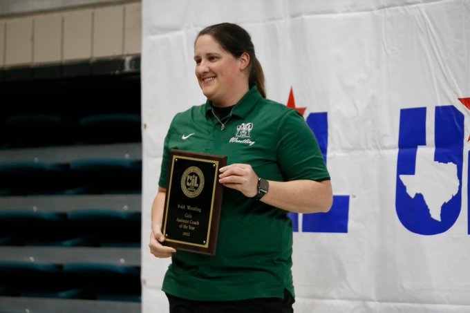 Mayde Creeks' Amanda Kelso was named the girls assistant coach of the year.