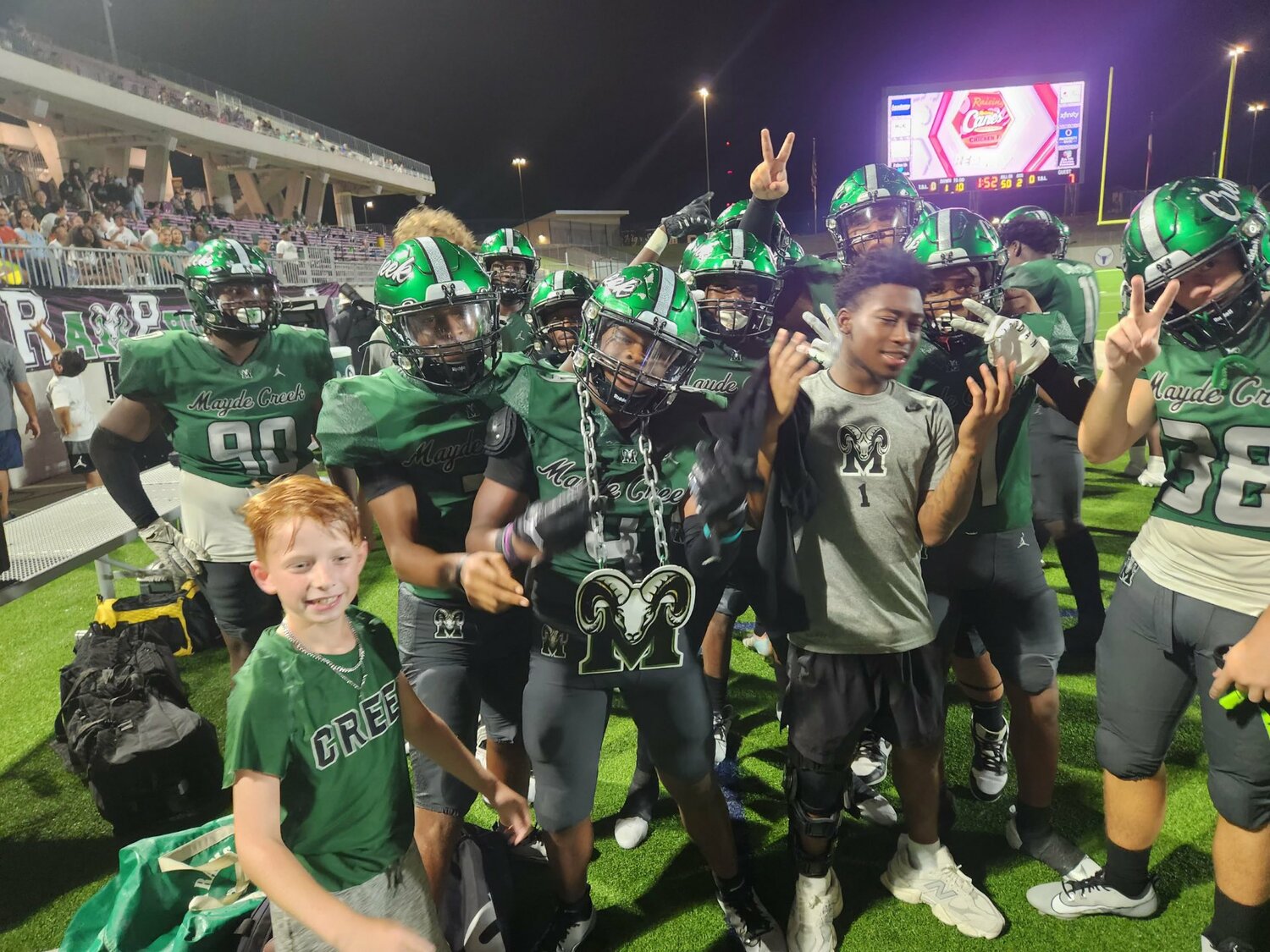 Mayde Creek beat Paetow 28-7 on Saturday to earn their first district win under head coach J. Jensen.