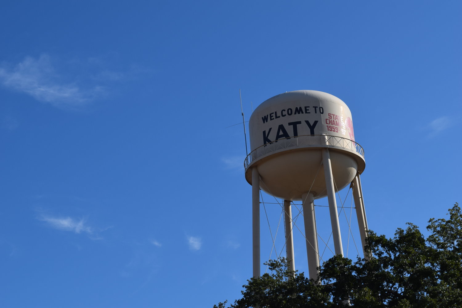 Two new water tanks are coming to Katy. An elevated tank that will sport the city's recognizable goose mural and a ground-based tank that will hold one million gallons of water.