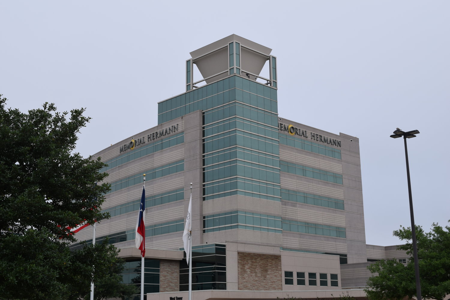 Memorial Hermann's Katy hospital is one of several area hospitals treating COVID-19 patients.