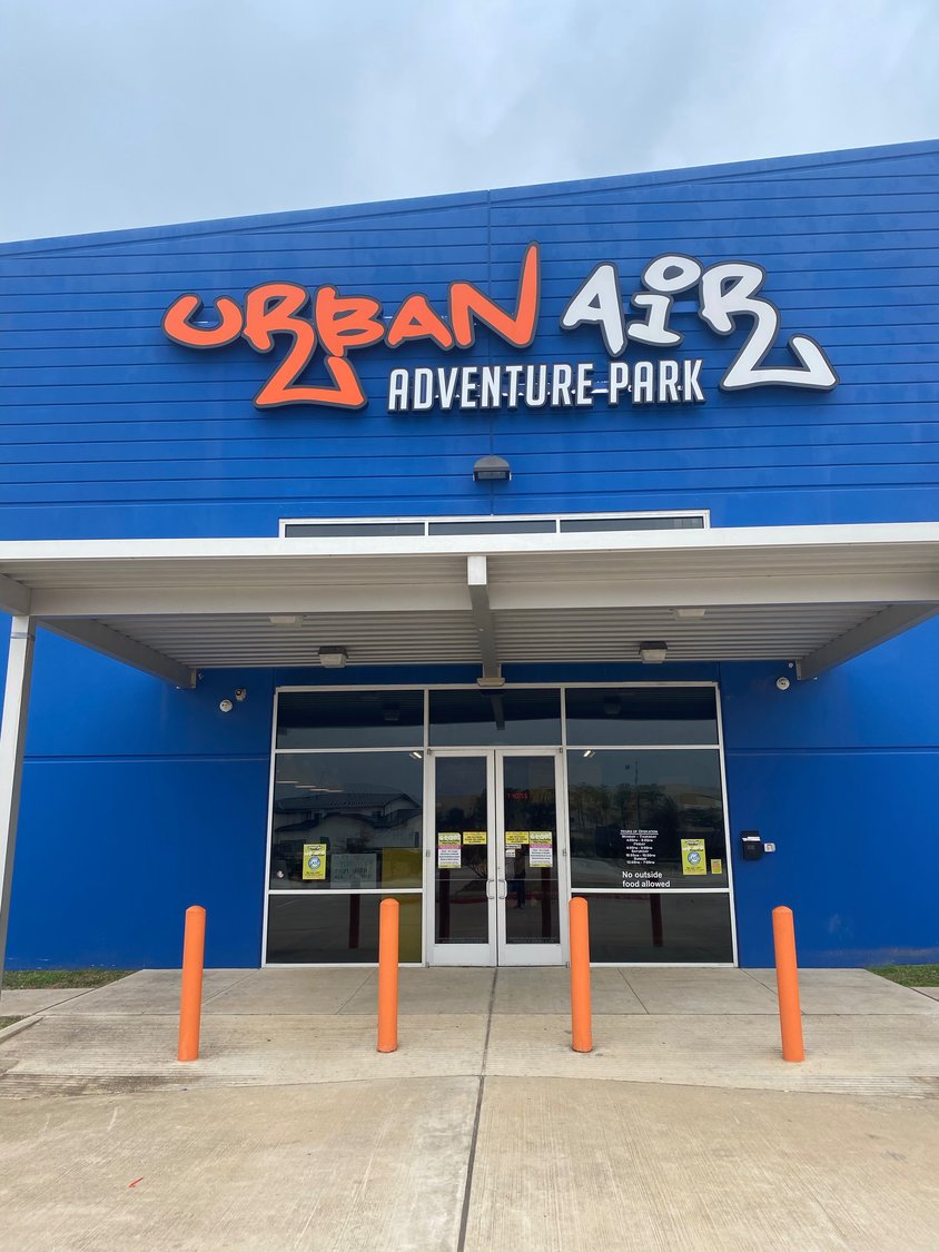Urban Air Adventure Park is running a food drive benefiting Katy Christian Ministries. The trampoline park includes a variety of play opportunities and sports a roller coaster in its facility near Katy Mills.