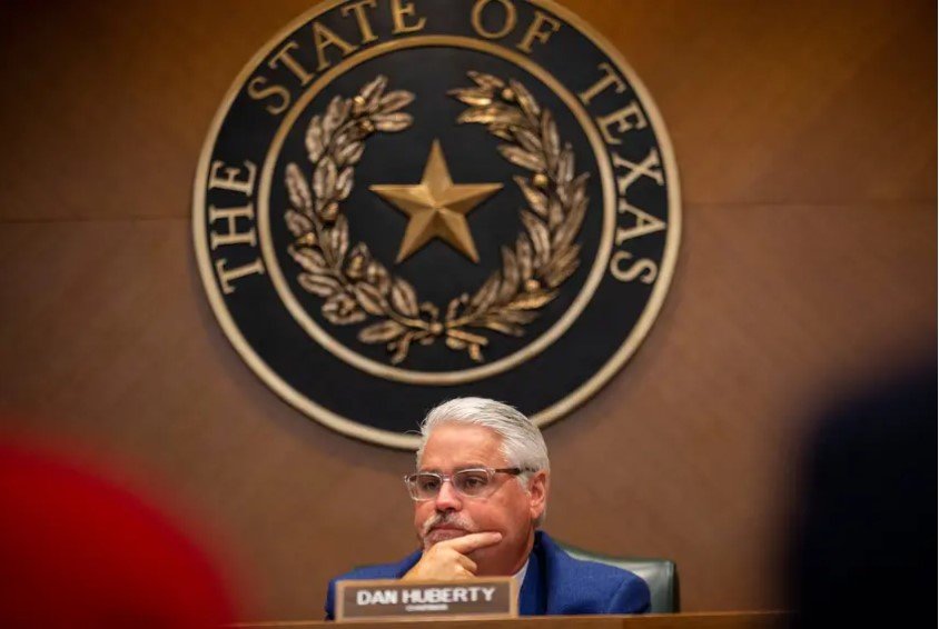 State Rep. Dan Huberty, R-Houston, during a committee hearing on Oct. 28, 2019.