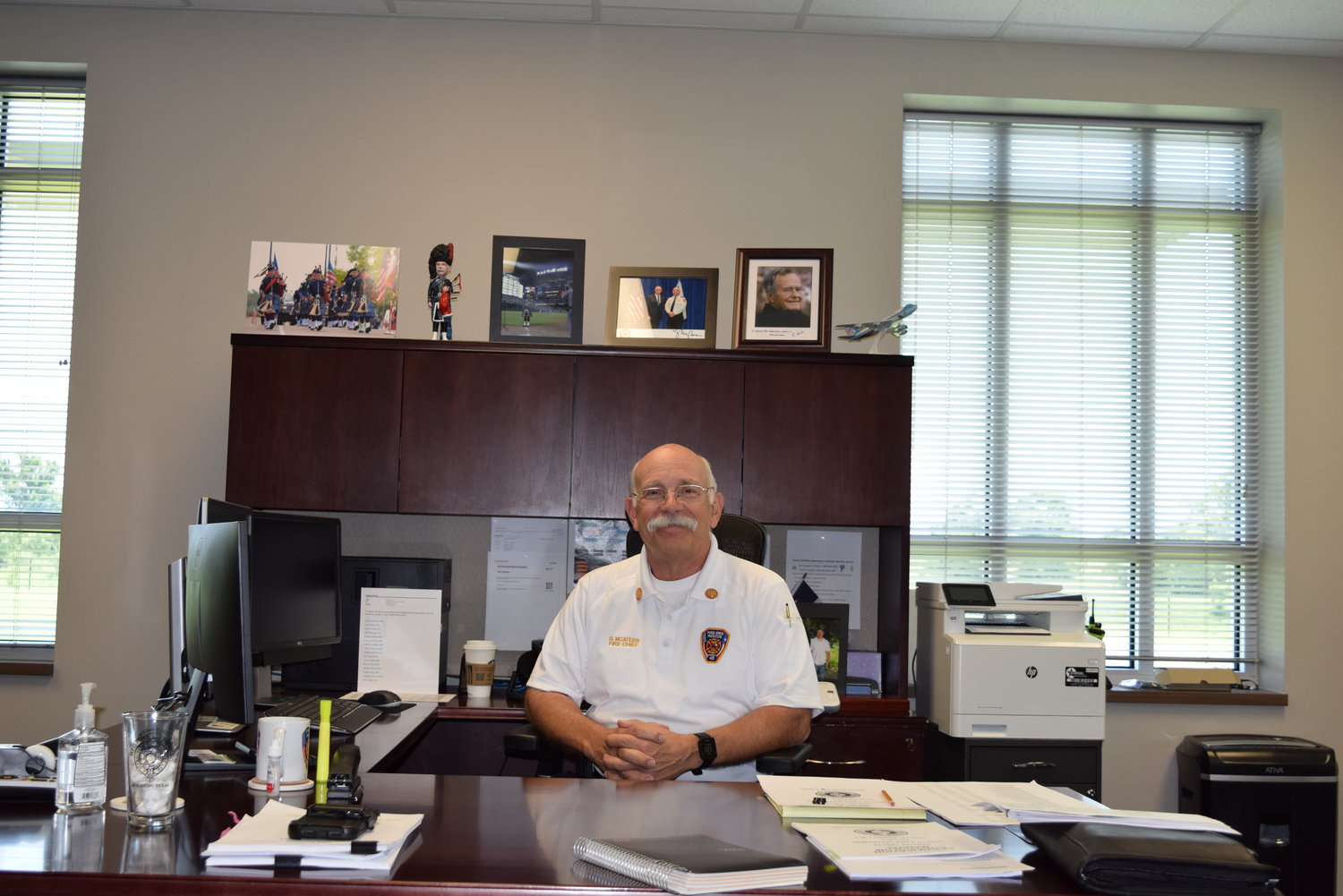 McAteer said he is still settling into his new role at HCESD 48 and has a lot of assessment to do on the department to see what he wants to maintain and what he wants to improve upon. He said he is already very impressed with the department as a whole and is excited to serve the community he lives in.