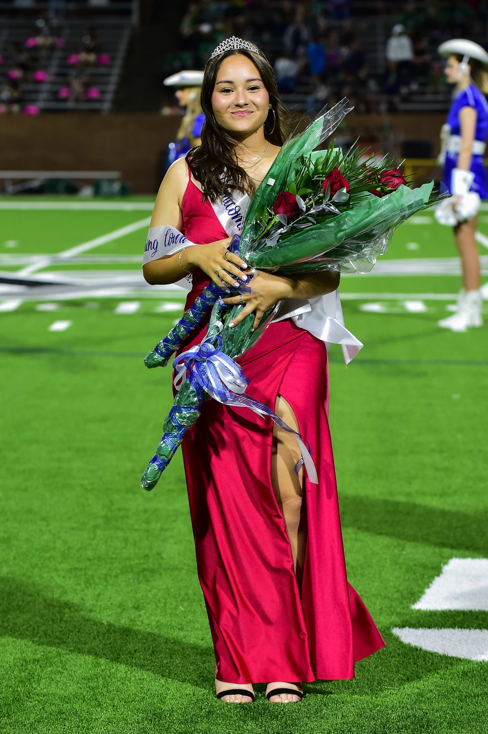 Martisa Jimenez was named the Taylor homecoming queen.