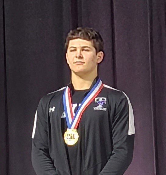 Taylor's Michael Bone won gold in the Class 6A 160-pound weight class.