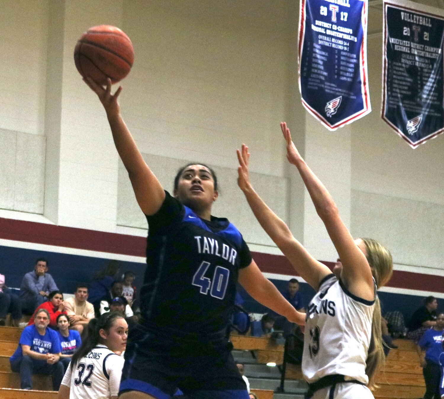 Fiapaipaitufanuaitamalii Filoialii goes up for a layup during Friday's game between Taylor and Tompkins at the Tompkins gym.